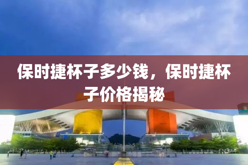 保時捷杯子多少錢，保時捷杯子價格揭秘山東水清源環(huán)保科技有限公司